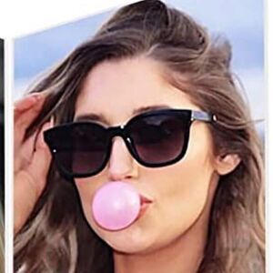 Square Frame Trendy Sunglasses